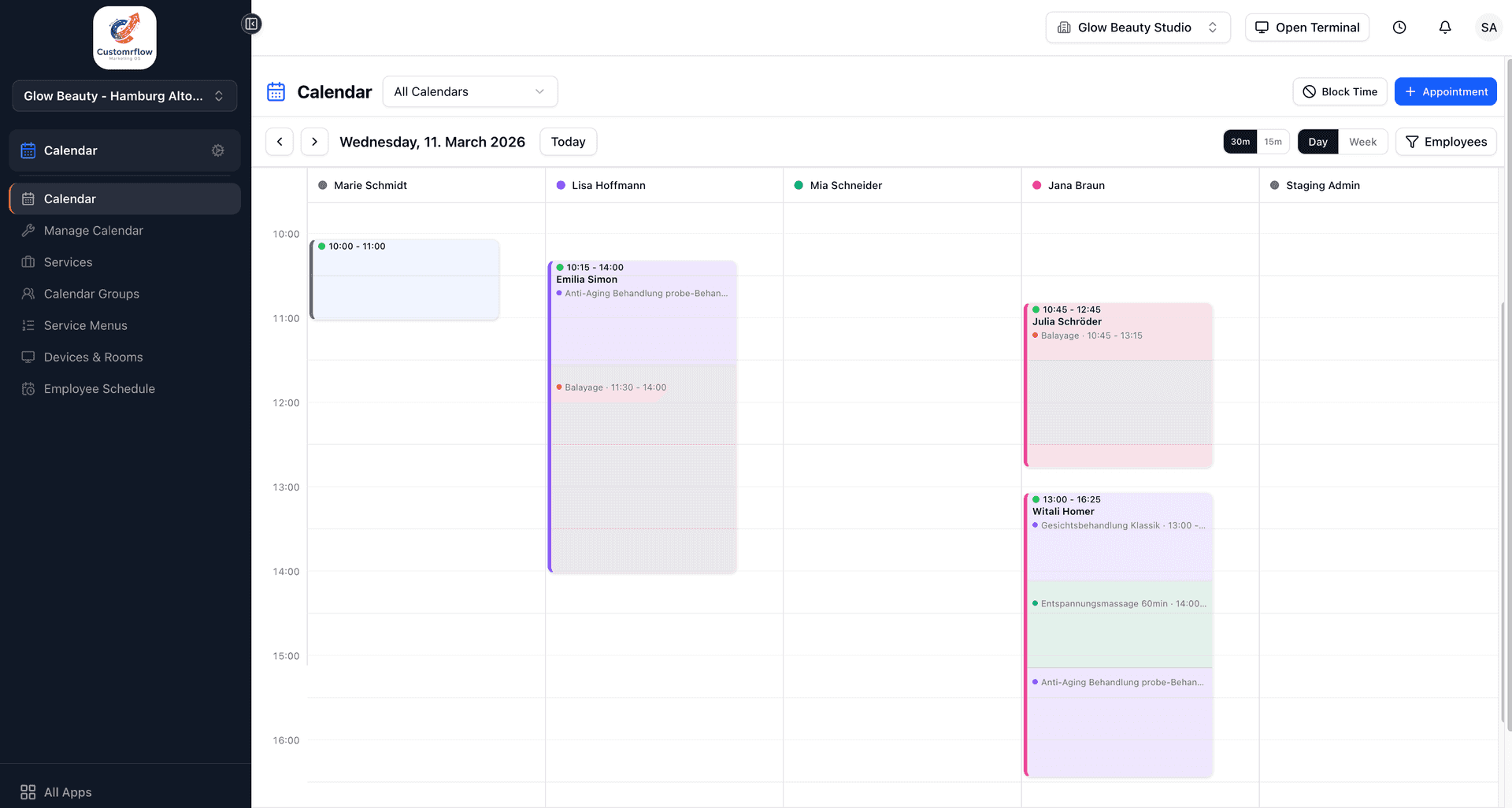 Voller Terminkalender, weniger No-Shows