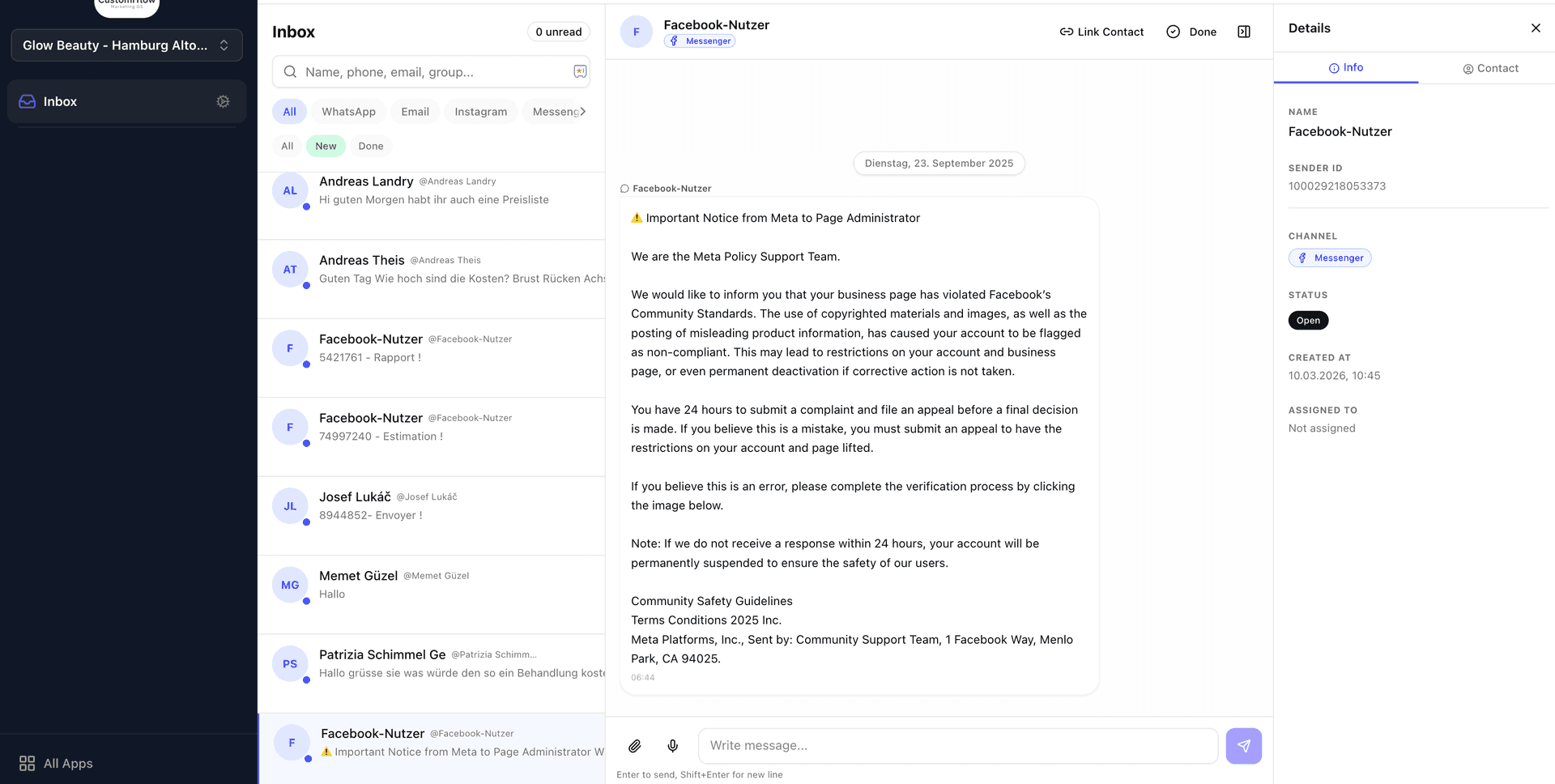 Alle Nachrichten an einem Ort