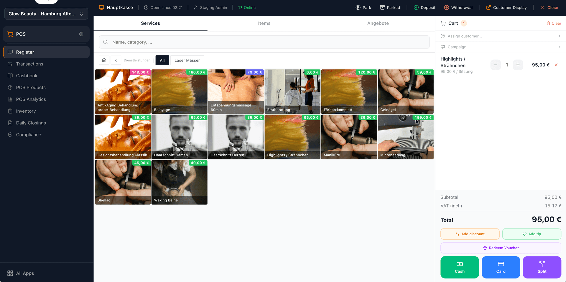Verkaufen, kassieren, wachsen