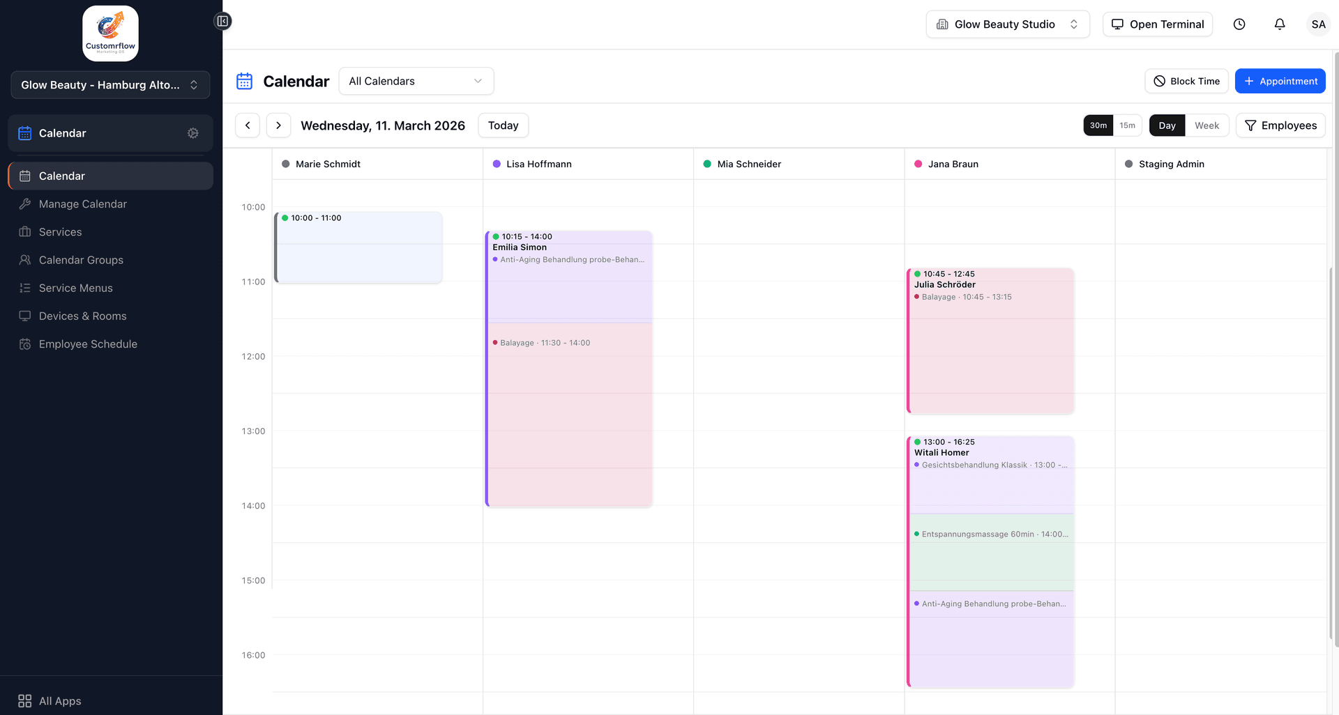 Voller Terminkalender, weniger No-Shows